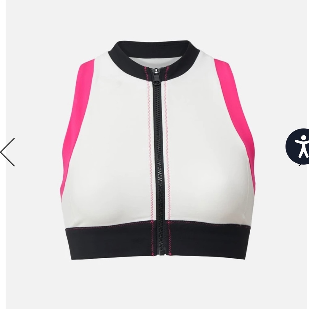 Bandier x Solid and Stripes Trek Neck Bra